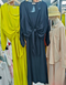 Women Summer Casual Loose Tie Shirts With Maxi Dress